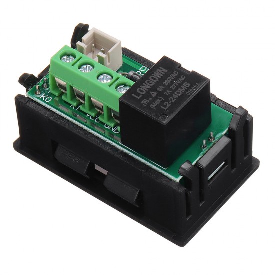 3Pcs W3018 Digital Temperature Controller Miniature Embedded Digital Temperature Controller Switch 0.1°24V