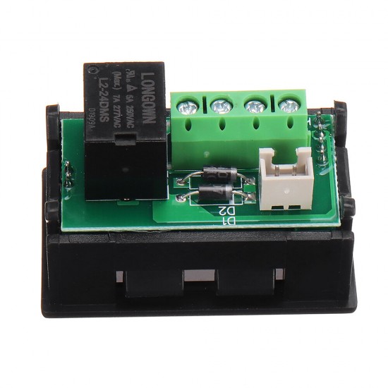 3Pcs W3018 Digital Temperature Controller Miniature Embedded Digital Temperature Controller Switch 0.1°24V