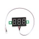 3pcs 0.36 Inch DC0V-32V Blue LED Digital Display Voltage Meter Voltmeter Reverse Connection Protection