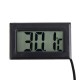 5Pcs 1M Thermometer Electronic Digital Display FY10 Embedded Thermometer Indoor and Outdoor Temperature Measurement