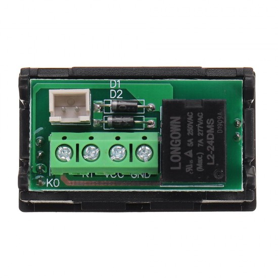 5Pcs W3018 Digital Temperature Controller Miniature Embedded Digital Temperature Controller Switch 0.1°24V