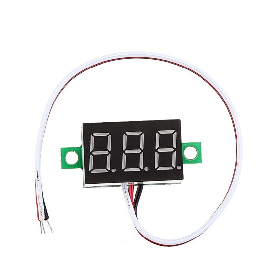 5pcs 0.36 Inch DC0V-32V Red LED Digital Display Voltage Meter Voltmeter Reverse Connection Protection