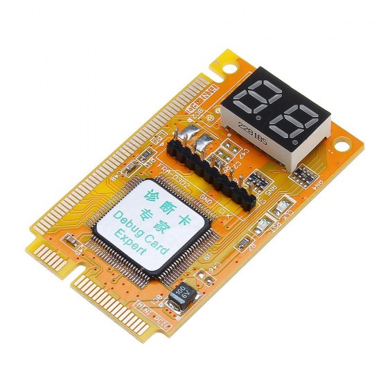 5pcs 3 in 1 Mini PCI/PCI-E Card LPC PC Laptop Analyzer Tester Module Diagnostic Post Test Card Board