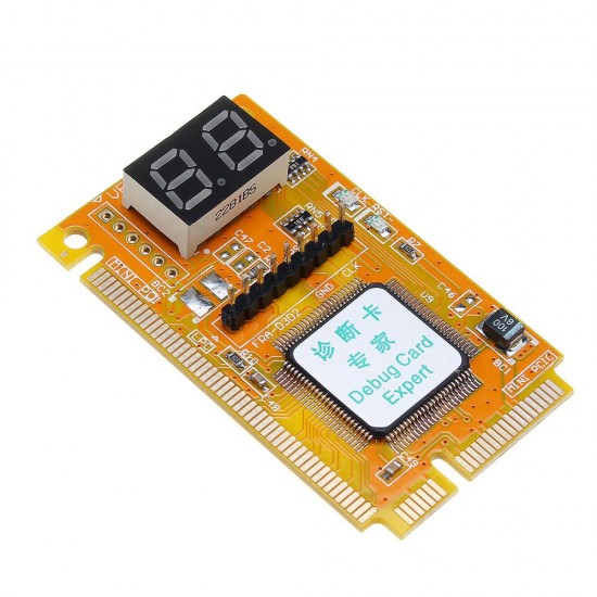 5pcs 3 in 1 Mini PCI/PCI-E Card LPC PC Laptop Analyzer Tester Module Diagnostic Post Test Card Board