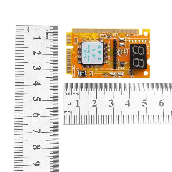 5pcs 3 in 1 Mini PCI/PCI-E Card LPC PC Laptop Analyzer Tester Module Diagnostic Post Test Card Board