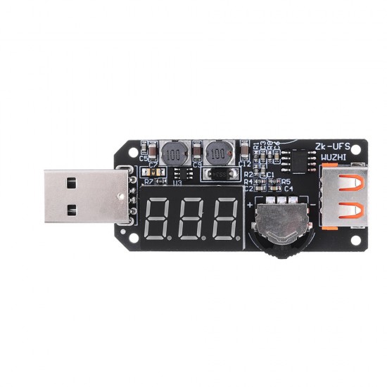 5pcs 5V USB Cooling Fan Governor LED Dimming Module Low Power Timer Board without Shell