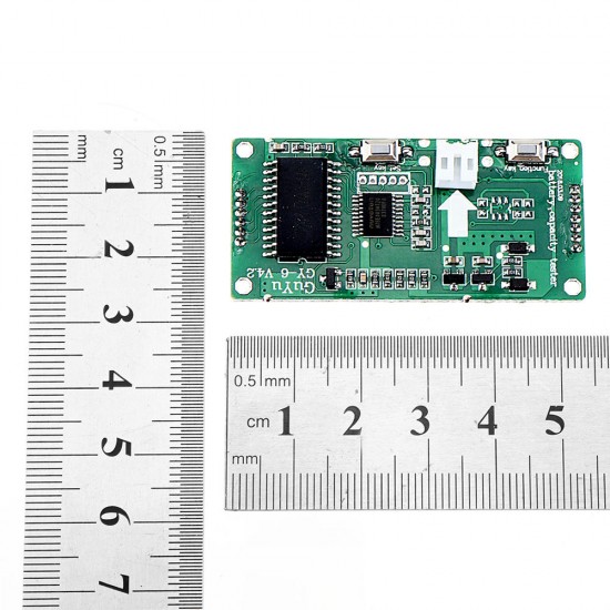 5pcs DC 12V-60V 2S-15S LCD Lead Acid Lithium Battery Voltmeter Power Meter Display Battery Capacity Indicator