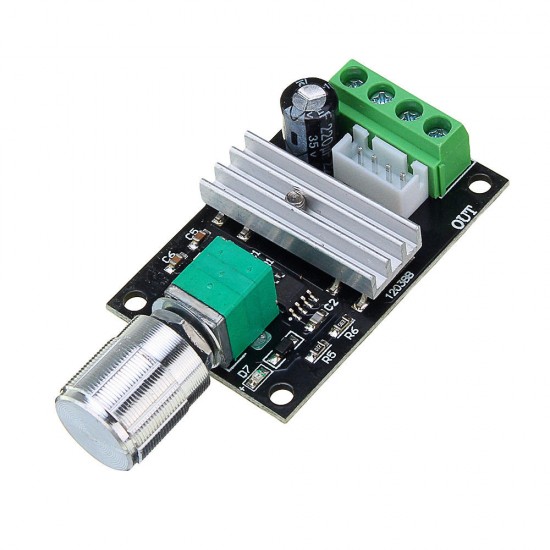 5pcs DC 6V 12V 24V 28V 3A 80W PWM Motor Speed Controller Regulator Adjustable Variable Speed Control Switch