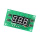 DC12V XD-W2308 Digital Thermostat Temperature Controller Adjustable Sensor Meter Blue LED