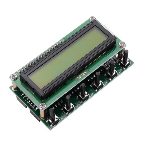 DC8V-9V AD9850 6 Bands 0-55MHz Frequency LCD DDS Signal Generator Digital Function Module Signal Generator