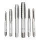 40Pcs Metric Tap Wrench and Die Pro Set M3-M12 Nut Bolt Alloy Metal Hand Tools