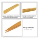 BST-21 Industrial Non-tooth Anti-loss Tweezer Anti-static Bamboo Tweezers