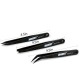 JM-T11 3pcs Anti-static Tweezers Set Triad Fix Repair Tool Kit for iPhone Smartphone Tablets Electronic Components