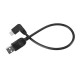 90° Bending Type-C USB 3.1 Type-C Male to USB Type A Male Charge Data Cable