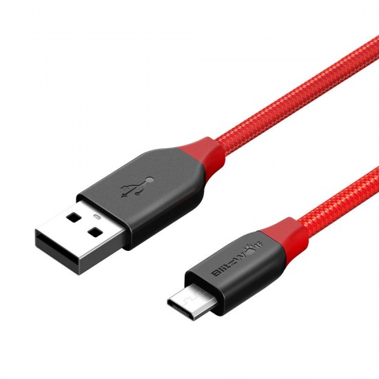 BW-MC5 2.4A Micro USB Braided Data Cable 6ft/1.8m for Samsung S7 Redmi Note 4