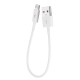 V8 2.1A Fasion PVC USB Fast Charging Data Micro Cable 0.2m For Samsung S7 Note 4