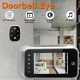 Peephole Camera Door Eye Doorbell Visual Intercomer 120° Wireless IR Night Vision