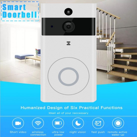 Wireless Doorbell Intercom Camera Video System Wifi Smart Door Bell Ring Video Doorbell