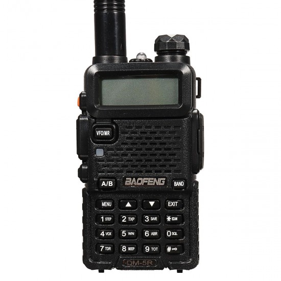 DM-5R Dual Band DMR V/UHF Two Way Radio Walkie Talkie Time Slot