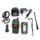 UV-990 Walkie Talkie Triple 10W Dual PTT VHF UHF Dual Band Ham Portable CB Radio Two Way Audio