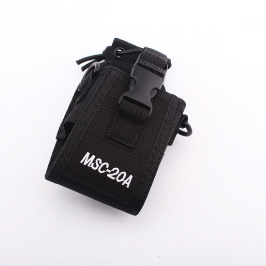 MSC20A Walkie Talkie Case Holder Pouch Bag For UV-5R Intercom Radio Case Holder