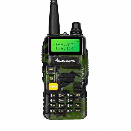 UV-R50 128 Channels 400~480MHz Mini Ultra Light Dual BandHandheld Radio Walkie Talkie