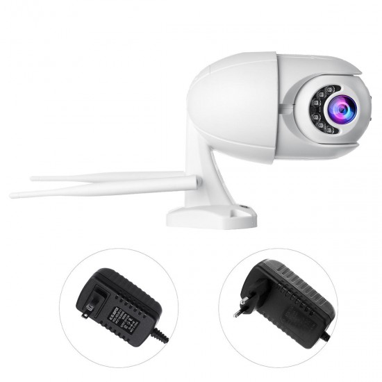 200W 1080P Wireless Wifi IP Camera 6 LEDs Infrared Night Vision Outdoor Waterproof IP66