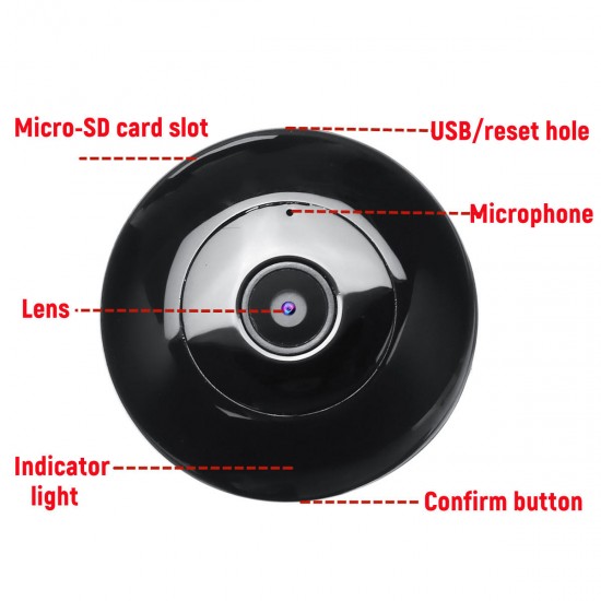 HD 1080P CMOS Sensor Smart Wireless Camera Security IP Camera Driving recorder