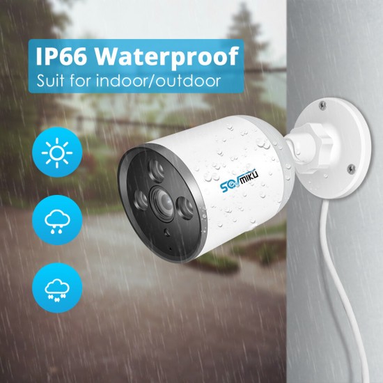 SF05C 1080P Wifi IP Camera ONVIF Outdoor Waterproof FHD CCTV Security Camera Two Way Audio APP Remote