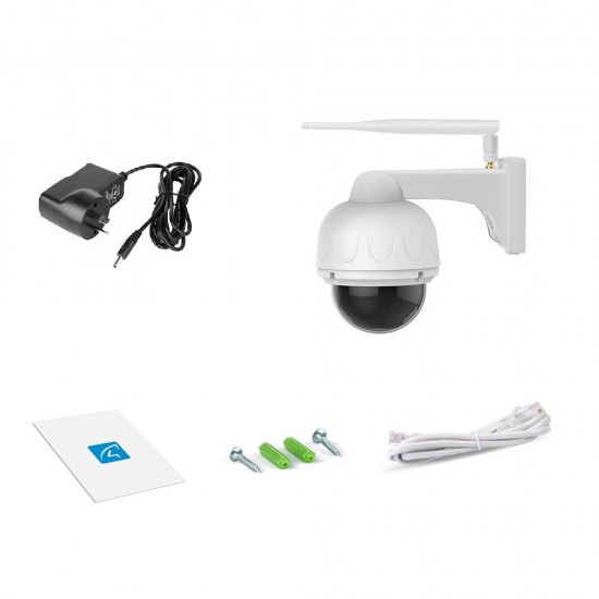 C32S 4X Zoom 1080P PTZ IP Camera Auto Focus IP66 Waterproof WiFi IR Camera Surveillance Security CCTV Outdoor