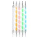 13Pcs Mandala Dotting Tools Set Rock Painting Kit Nail Art Pen Paint Stencil