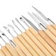 42Pcs Wooden Clay Sculpting Tools Pottery Carving Tool Set Modeling Craft Hobby