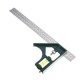 300mm Adjustable Combination Square Angle Ruler 45/90 Degree with Bubble Level Multifunctional Gauge Measuring Tools