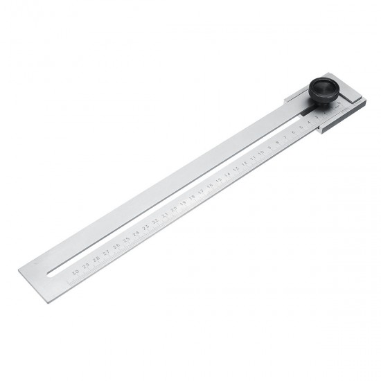 Carbon Steel 0.1mm Precision Parallel Ruler Marker Marking Gauge Line Ruler 300mm