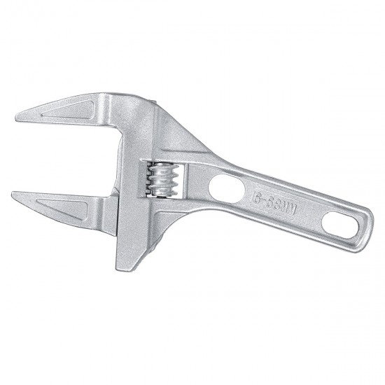 Adjustable Spanner 16-68mm Big Opening Spanner Wrench Mini Nut Key Hand Tools Metal Universal Spanner Jaw Hand Tool for Repairing