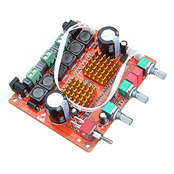 DC-12-24V-200W-3-Channel-D-Class-21-Digital-Power-Amplifier-Board-High-Power-Bass-Speaker-HIFI-Fever-1255190