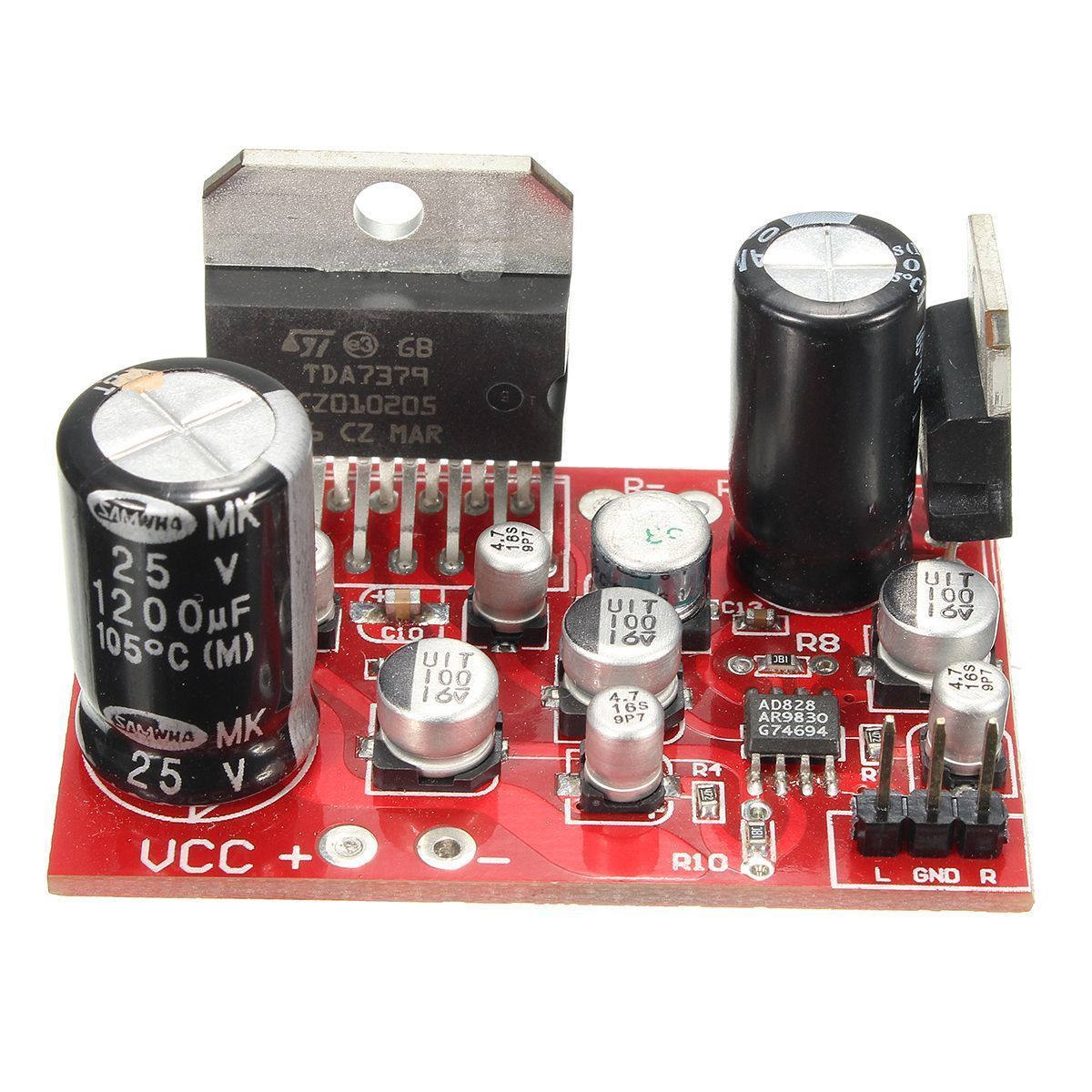 DC-12V-TDA7379-38W38W-Stereo-Amplifier-Board-W-AD828-Preamp-Super-Than-NE5532-1094972