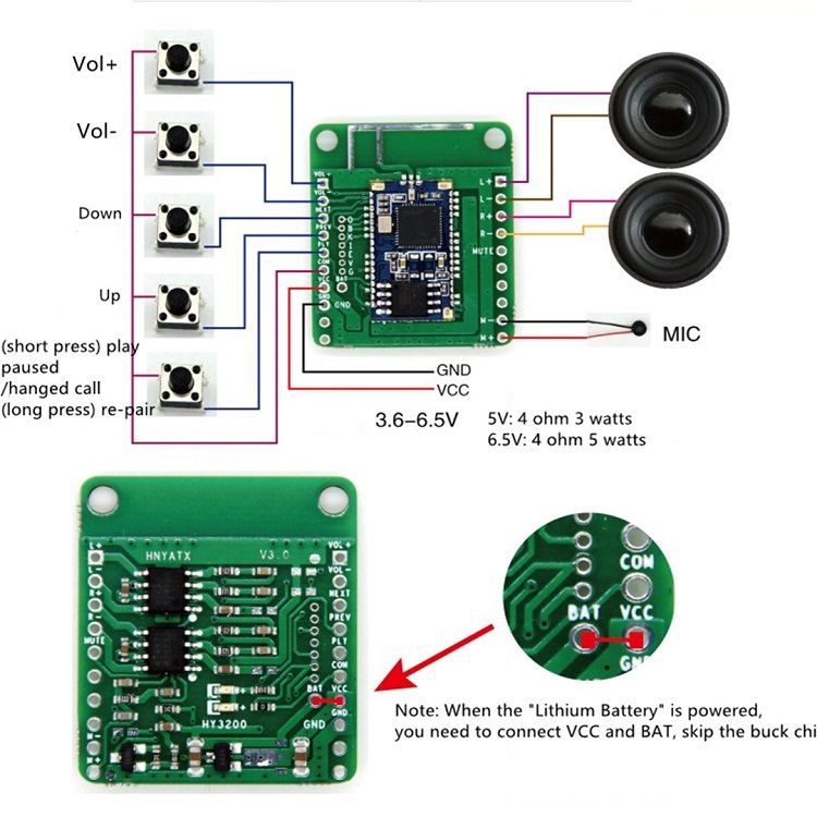 QCC3003-5W-Bluetooth-Wireless-Audio-Receiver-Bluetooth-50-Amplifer-Bluetooth-Amplifier-Board-for-APT-1741872