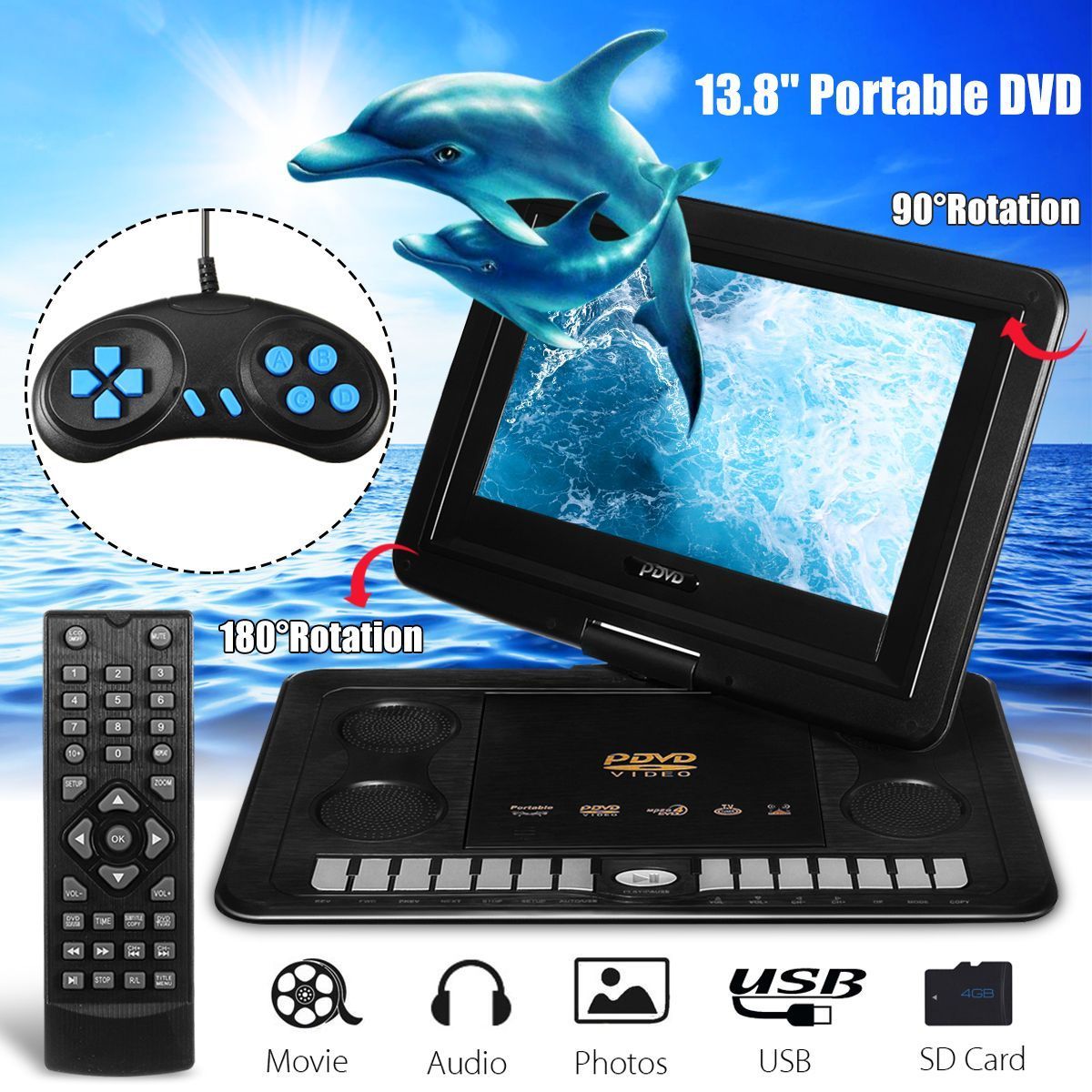 138-inch-HD-TV-Home-Car-DVD-Player-VCD-CD-MP3-270-Degree-Rotate-Multi-Media-Game-Player-with-Gamepad-1610141