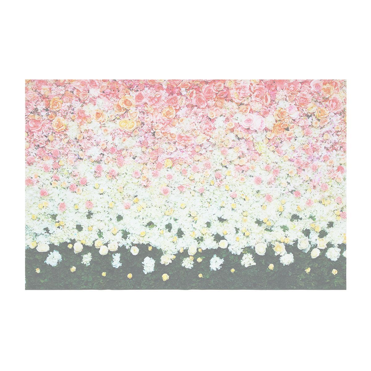 3x5FT-5x7FT-Vinyl-Pink-Rose-White-Flower-Green-Grass-Photography-Backdrop-Background-Studio-Prop-1574721