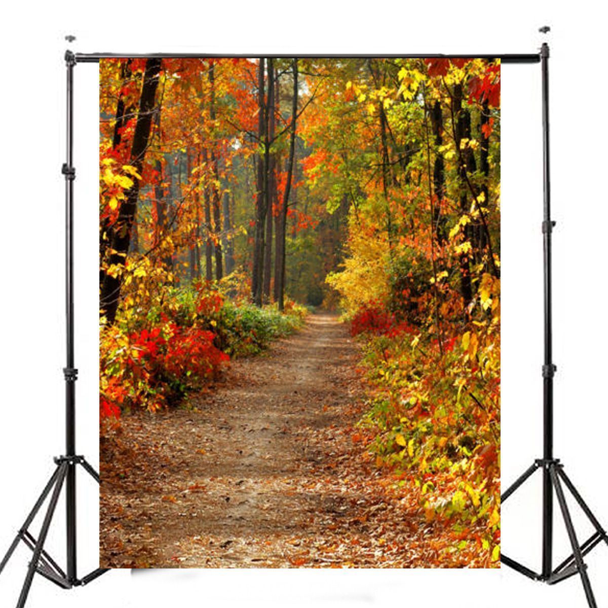 3x5FT-Autumn-Forest-Path-Theme-Photography-Vinyl-Backdrop-Studio-Background-1168734