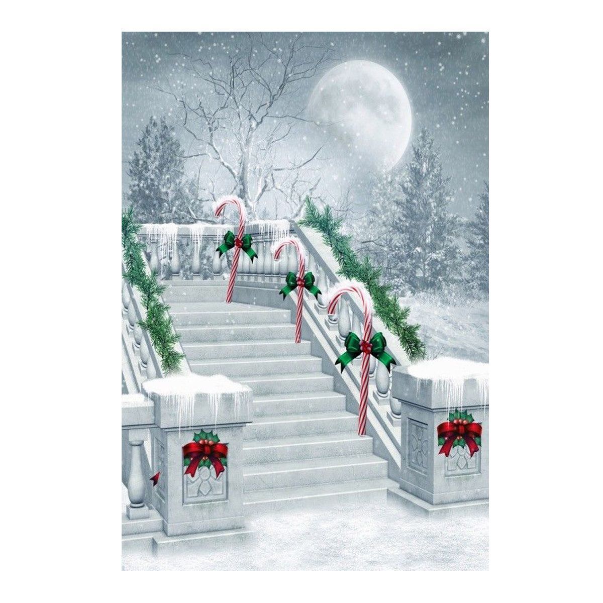 3x5FT-Christmas-Snowy-Street-Ladder-Photography-Backdrop-Studio-Prop-Background-1394510