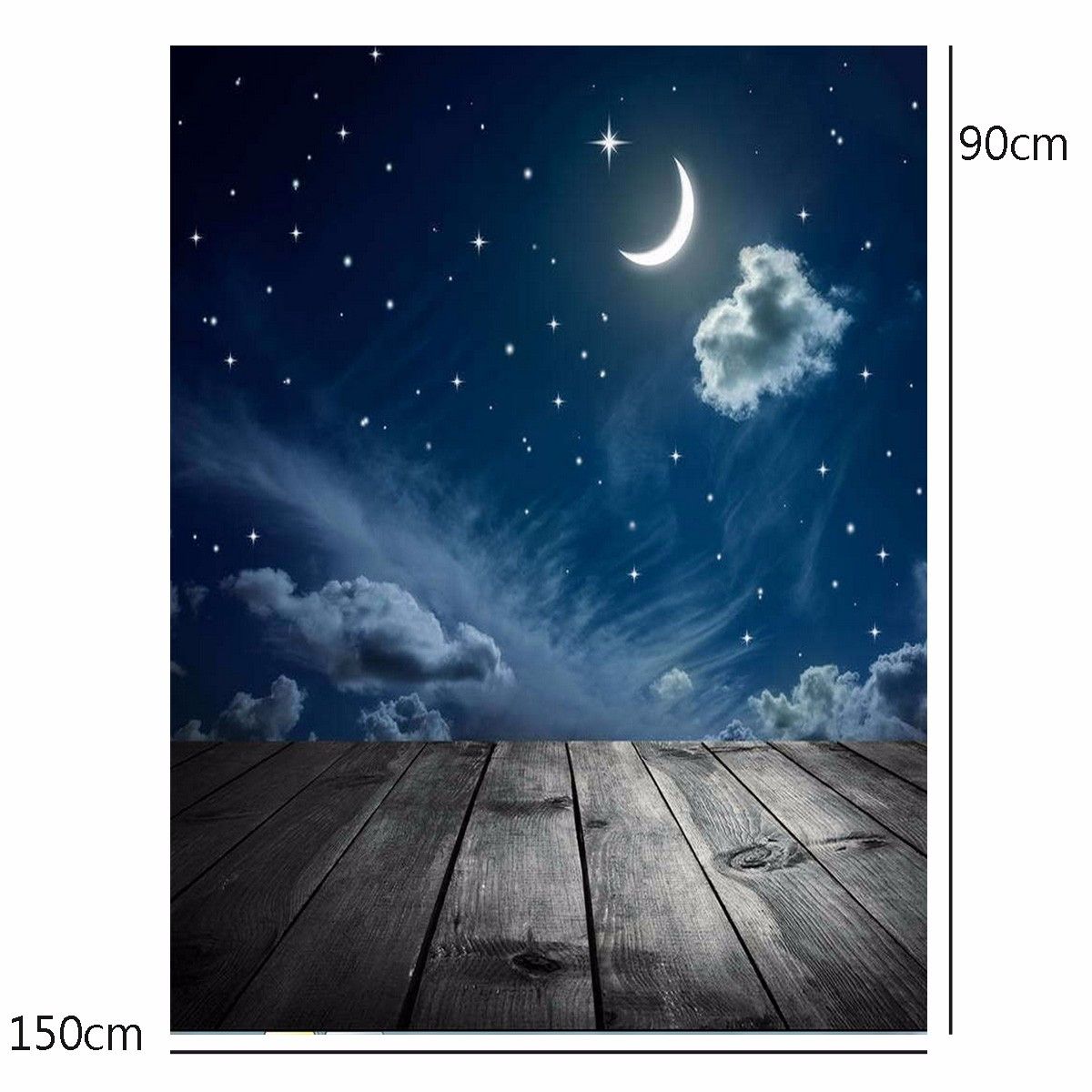 3x5FT-Vinyl-Moon-Night-Sky-Star-Wood-Floor-Photography-Backdrop-Background-Studio-Prop-1167058