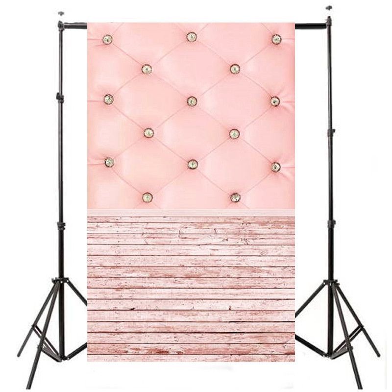 3x5FT-Vinyl-Pink-Wood-Floor-Bedside-Photography-Backdrop-Background-Studio-Prop-1385407