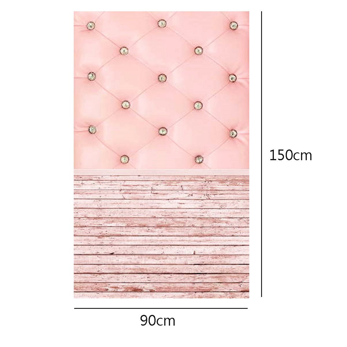 3x5FT-Vinyl-Pink-Wood-Floor-Bedside-Photography-Backdrop-Background-Studio-Prop-1385407