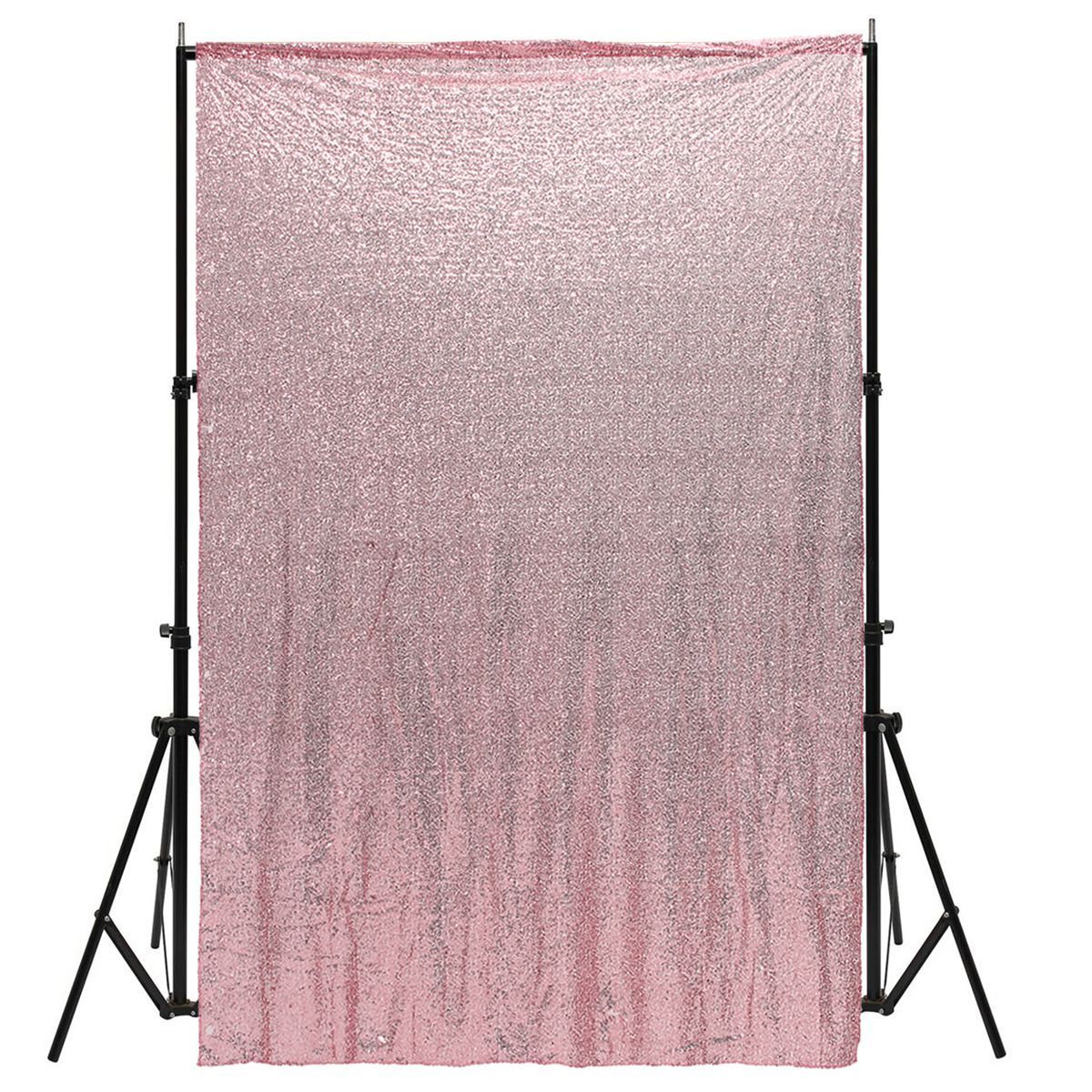 4X6FT-Pink-Fabric-Sequins-Photography-Backgrond-Backdrop-Booth-Wedding-Curtains-1160120