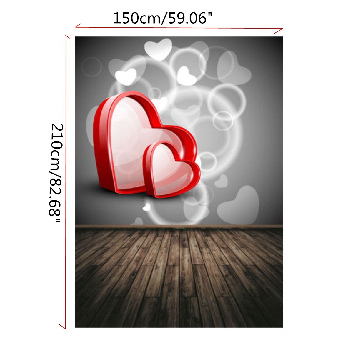 5x7FT-Board-Love-Valentines-Day-Photography-Backdrop-Studio-Prop-Background-1137998