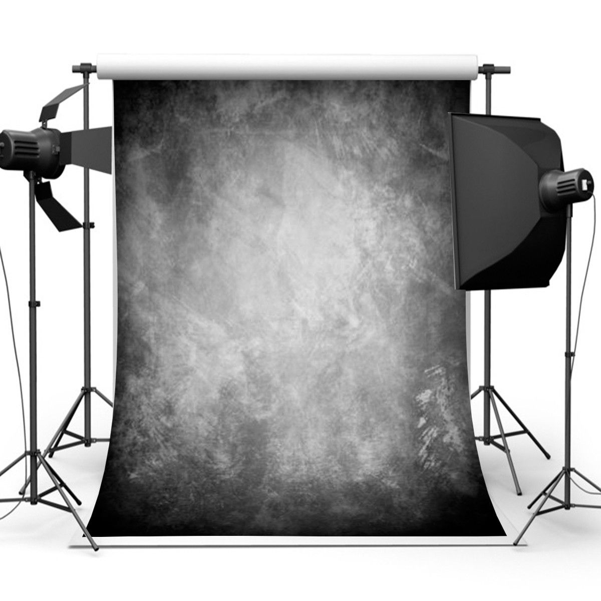 5x7FT-Bright-black-Vintage-Wall-Photography-Backdrop-Studio-Prop-Background-1391373