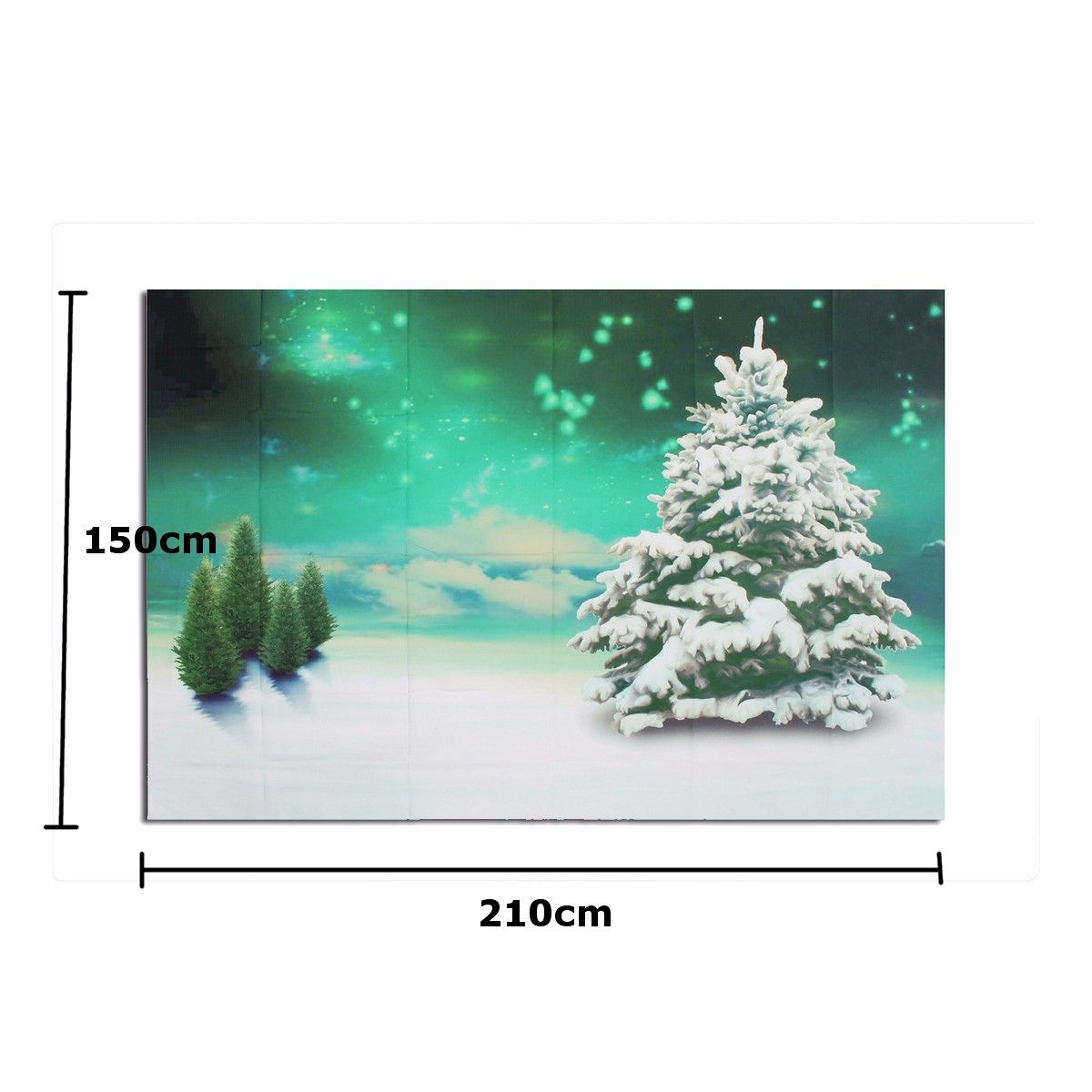 5x7FT-Chrismas-Tree-Snow-Vinyl-Backdrop-Photography-Prop-Studio-Photo-Background-1092120