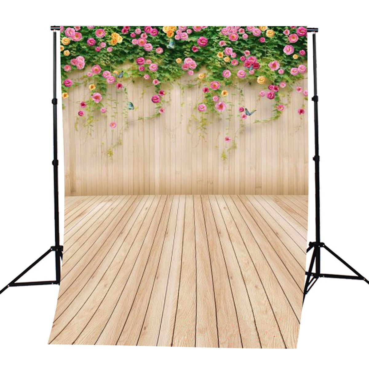 5x7ft-Vinyl-Flower-Wood-Floor-Photography-Background-Backdrop-For-Studio-Photo-Prop-Decoration-1168736